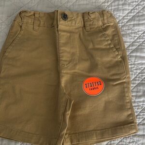 NWT children’s place kids Stretch Fabric Khaki Shorts